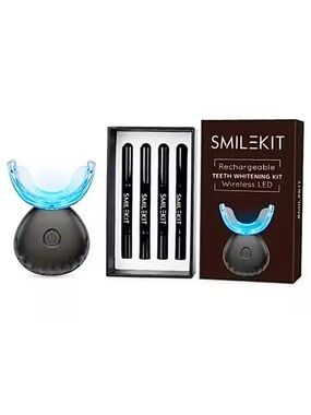 🆕- Smilekit Rechargeable Teeth Whitening Kit with Wireless LED technology.  NWT